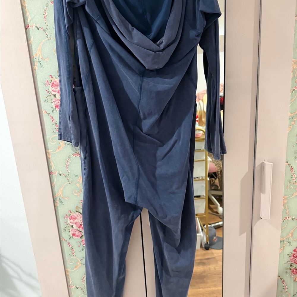 FP Movement by Free People Draped Blue Jumpsuit - Picture 3 of 4